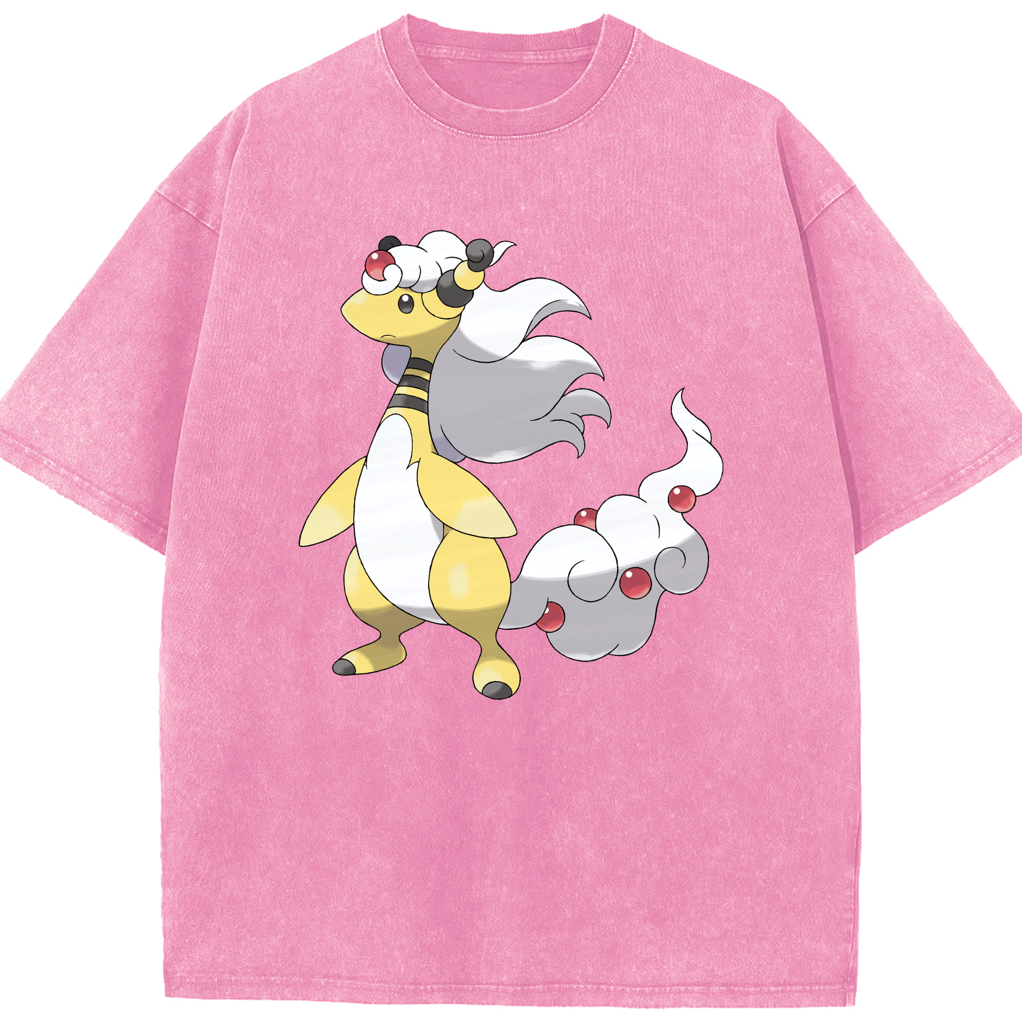 （画像用） ポケットモンスター Pokémon 綿100% ヴィンテージ風 半袖Tシャツ（フロントプリント）
